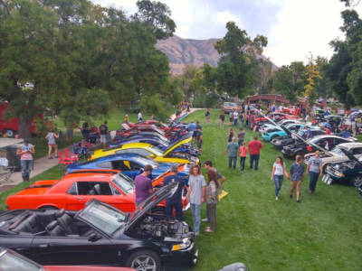 Peach Days Car Show - NUMOA - Northern Utah Mustang Owners Association